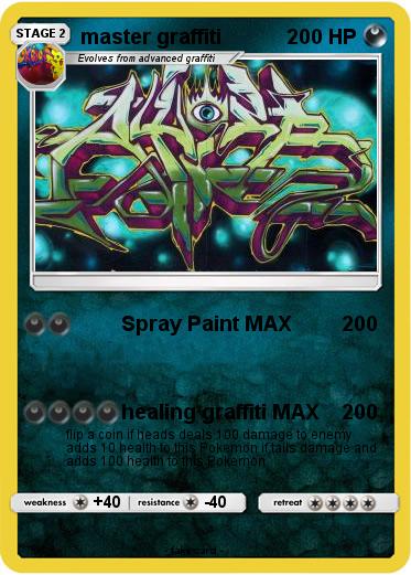 Pokemon master graffiti