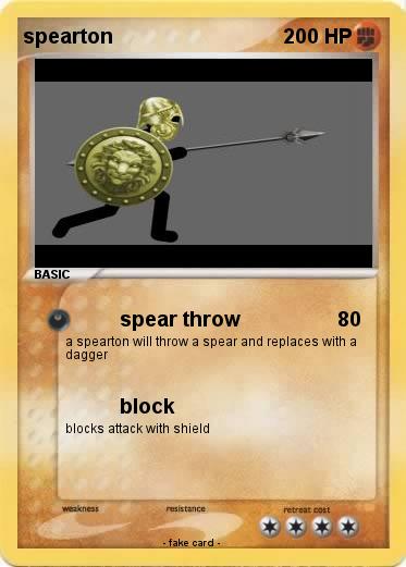 Pokemon spearton