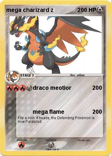 Pokemon mega charizard z