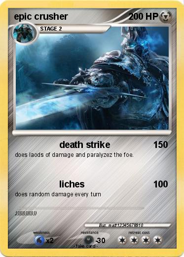 Pokemon epic crusher