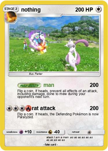 Pokemon nothing