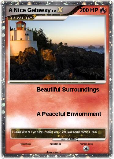 Pokemon A Nice Getaway