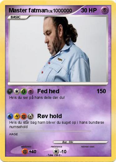 Pokemon Master fatman