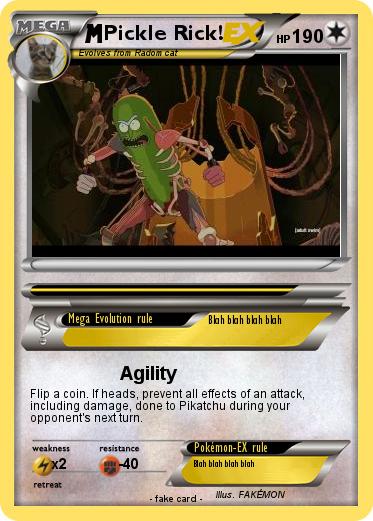 Pokemon Pickle Rick!