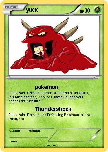 Pokemon yuck