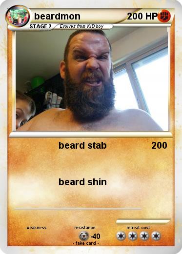 Pokemon beardmon