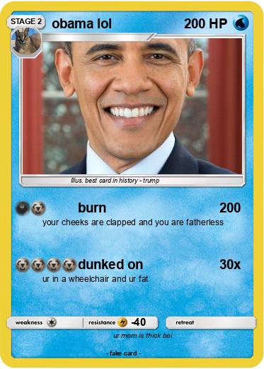 Pokemon obama lol
