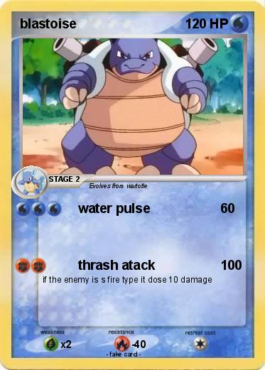 Pokemon blastoise