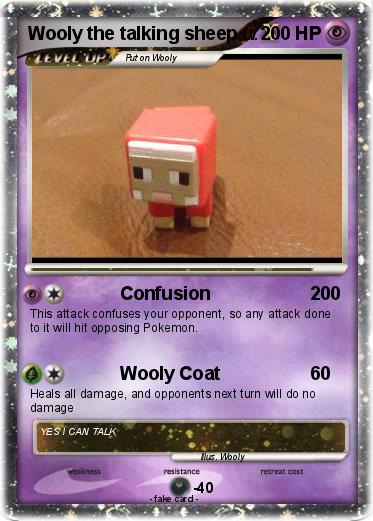 Pokemon Wooly the talking sheep