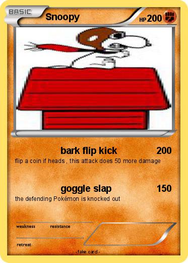 Pokemon Snoopy