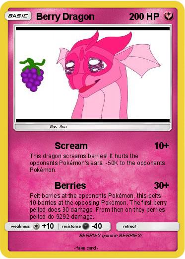 Pokemon Berry Dragon