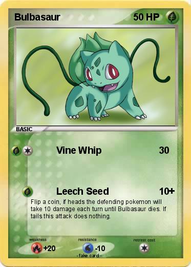 Pokemon Bulbasaur