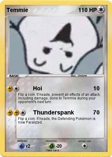 Pokemon Temmie