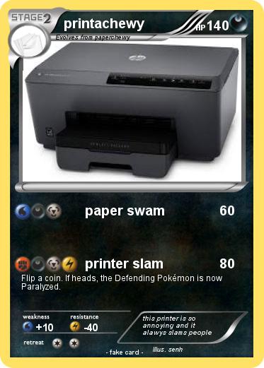 Pokemon printachewy