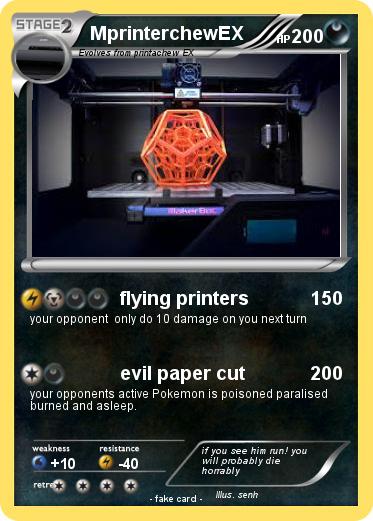 Pokemon MprinterchewEX