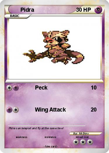 Pokemon Pidra