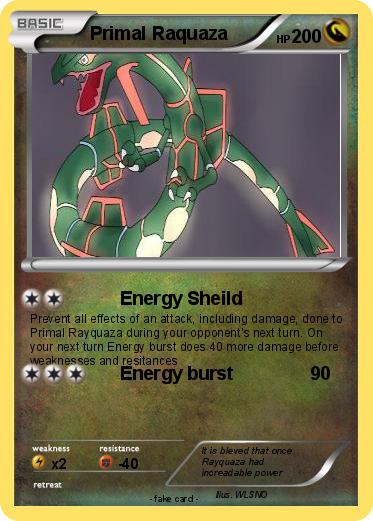 Pokemon Primal Raquaza