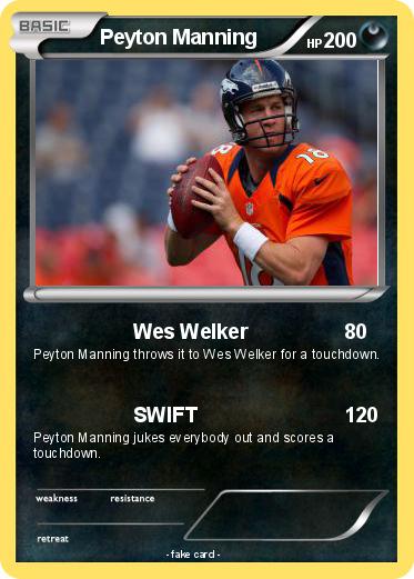 Pokemon Peyton Manning