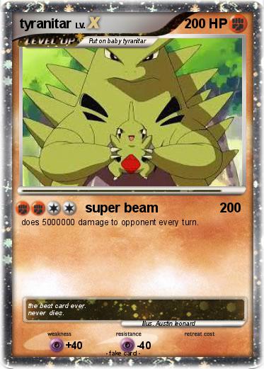 Pokemon tyranitar
