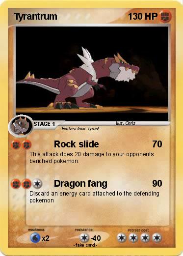 Pokemon Tyrantrum