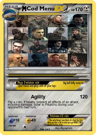 Pokemon Cod Menu