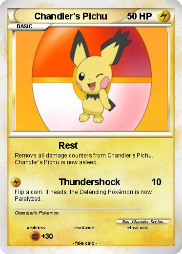 Pokemon Chandler's Pichu