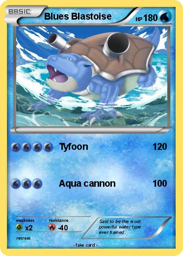 Pokemon Blues Blastoise