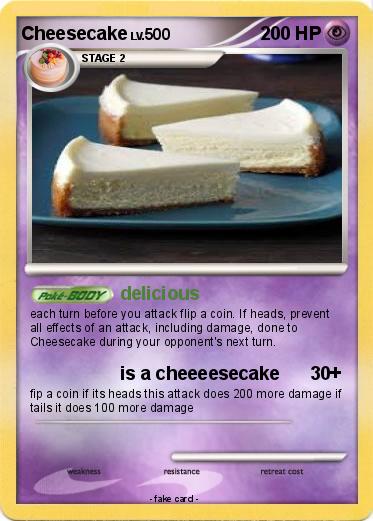 Pokemon Cheesecake