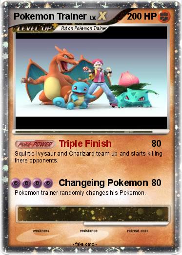 Pokemon Pokemon Trainer
