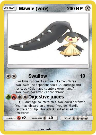 Pokemon Mawile (vore)