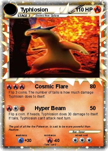 Pokemon Typhlosion