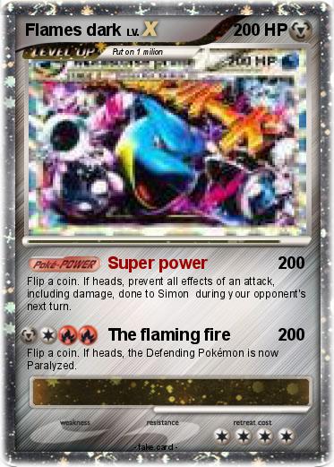 Pokemon Flames dark
