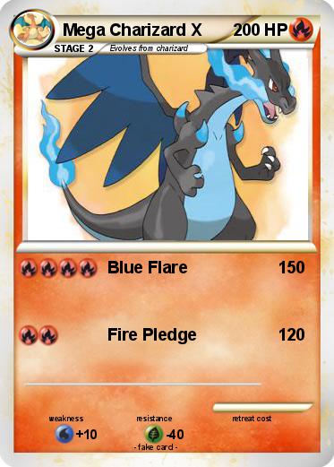 Pokemon Mega Charizard X