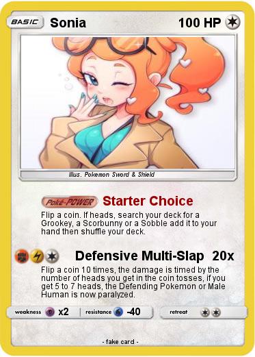 Pokemon Sonia