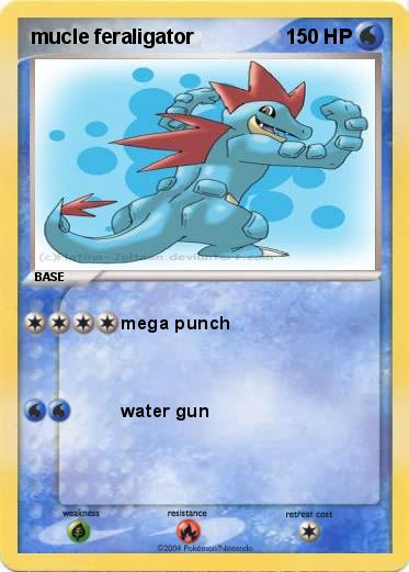 Pokemon mucle feraligator