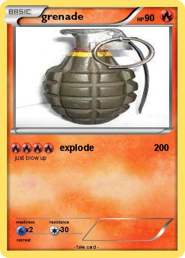 Pokemon grenade