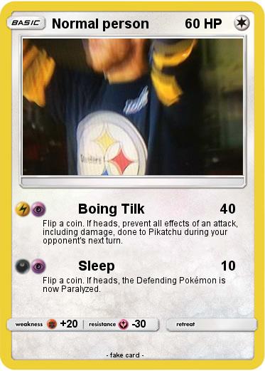 Pokemon Normal person