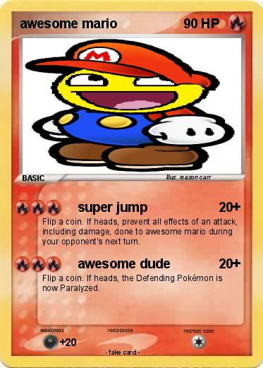 Pokemon awesome mario