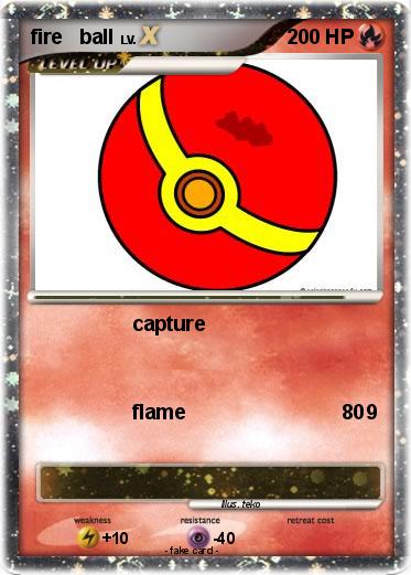 Pokemon fire   ball