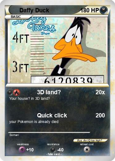 Pokemon Daffy Duck