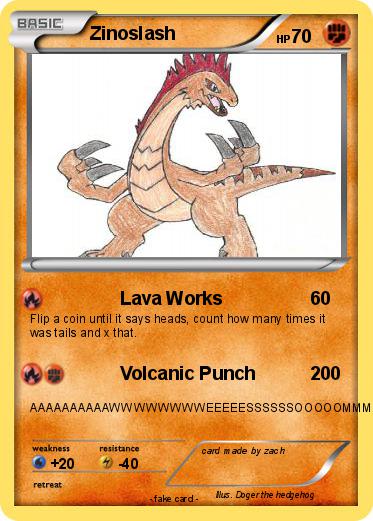 Pokemon Zinoslash