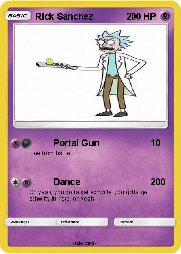 Pokemon Rick Sanchez