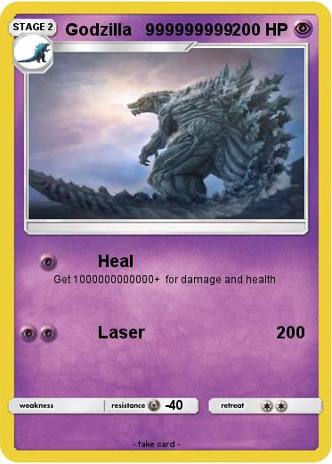 Pokemon Godzilla   999999999