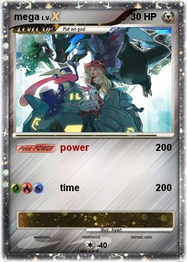 Pokemon mega