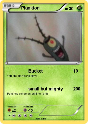 Pokemon Plankton
