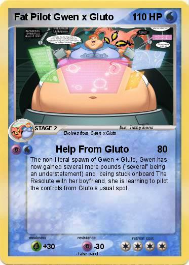 Pokemon Fat Pilot Gwen x Gluto