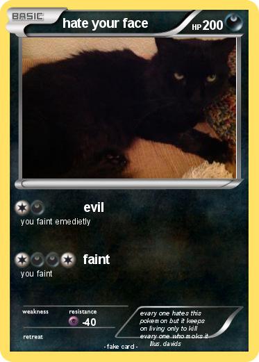 Pokemon hate your face