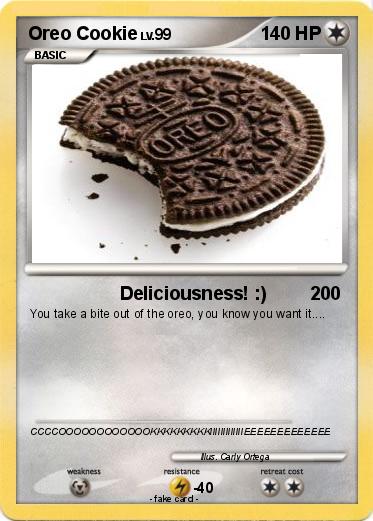 Pokemon Oreo Cookie