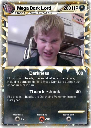 Pokemon Mega Dark Lord