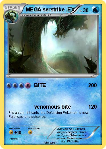 Pokemon MEGA serstrike .EX